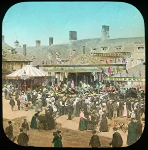 Festivals: Roundabouts or merry-go-rounds at Witney Fair