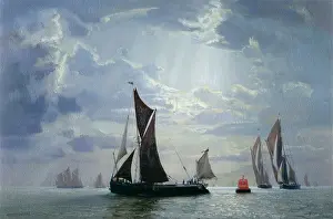 Buoy: Rounding the Buoy ' sailing boats