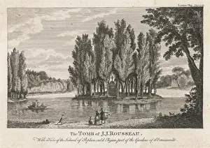 Poplars: ROUSSEAU'S TOMB