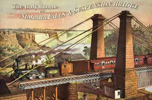 Rout: The only rout via Niagara Falls & Suspension Bridge