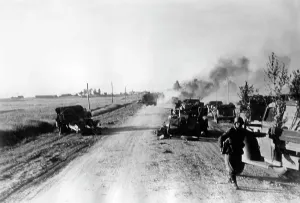 German Soviet: Route of advance of the Wehrmacht on the Eastern Front, 1941