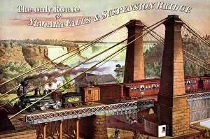 Suspension: The only route via Niagara Falls & Suspension Bridge