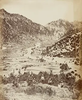 Afghan: Route taken by Front attack of Peiwar Kotal