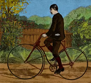 Color Enhanced: The Rover Bicycle