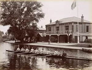 Sportsmen: Rowers on the River Cam, c.1912