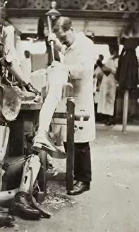 Exploded: Rowley?s ?Leg Shop? showing false legs in the course of prod