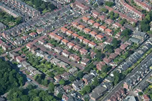 Gateshead: Rows of semi-detached houses, Gateshead