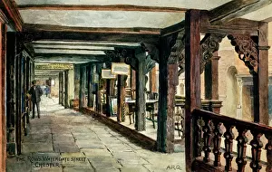 Watergate: The Rows, Watergate Street, Chester, Cheshire