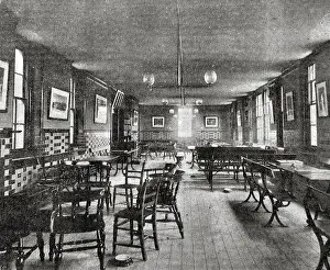 Montagu: Rowton House Reading Room, Vauxhall