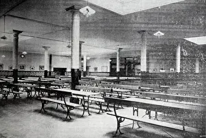 Whitechapel: Rowton House, Whitechapel - Dining Hall