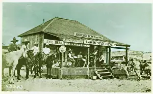 Saloon: Roy Bean's Court Store in Texas