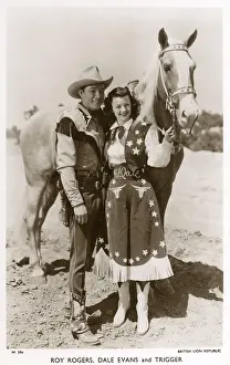 Trigger: Roy Rogers, Dale Evans and Trigger the horse
