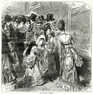 Clustered: At the Royal Academy 1870