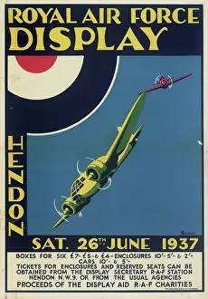Royal Air Force Display Poster, Hendon