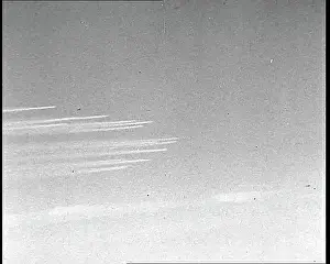 Spitfires: Royal Air Force Spitfires Flying In Formation