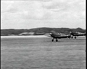 Spitfires: Royal Air Force Spitfires Taking Off