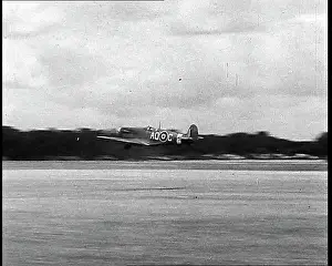 Spitfires: Royal Air Force Spitfires Taking Off