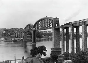 Saltash: Royal Albert Bridge at Plymouth, Devon