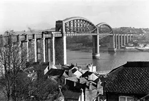 Saltash: Royal Albert Bridge at Plymouth, Devon