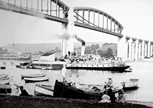 Saltash: Royal Albert Bridge, Saltash, early 1900s