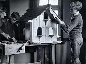 Aprons: Royal Albert Orphanage, Bagshot, Surrey - woodworking