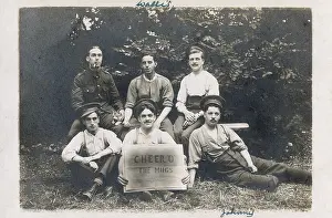 Mugs: Royal Army Pay Corps group, WW1