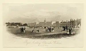 Passers By: Royal Artillery Barracks, Woolwich. Western Wing