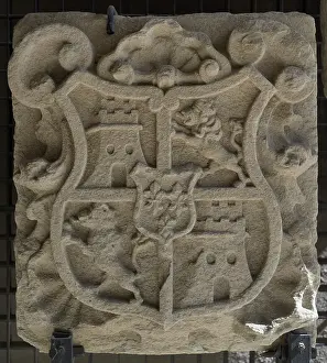 Bourbons: Royal Coat of Arms of Spain with the Bourbon emblem