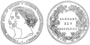 Vicky: Royal commemerative wedding medal