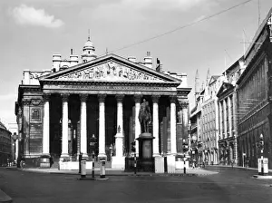 Threadneedle: ROYAL EXCHANGE 1940S