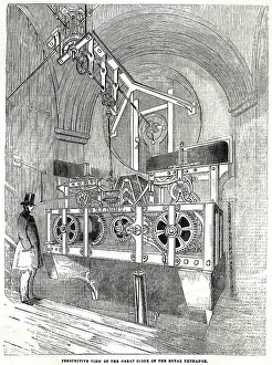 Clockwork: Royal Exchange, clock 1844