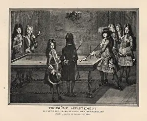 Dadresse: The royal game of billiards between Louis