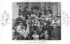 Coburg: Royal Group at Palais Edinburgh, Coburg