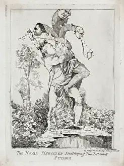 Mandate: The royal Hercules destroying the dragon python