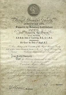 Humane: ROYAL HUMANE SOCIETY