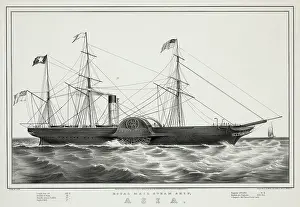 C1851: Royal mail steam ship, Asia