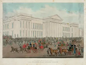 Mails: The royal mails departure from the general post office, Lond