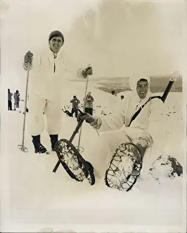 Snowshoes: Royal Marine Commandos training in Cairngorms