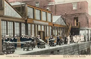 Seawall: Royal Naval Gunnery School - Sheerness, Kent