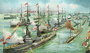 Russell Butcher Collection: A Royal Naval Review