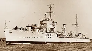 Boadicea: Royal Navy Beagle Class Destroyer HMS Boadicea in 1930