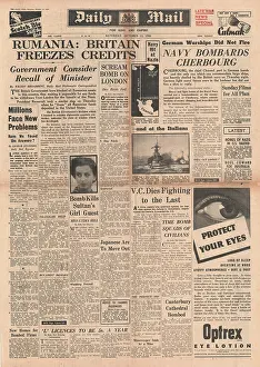 Freezes: Royal Navy bombard Cherbourg