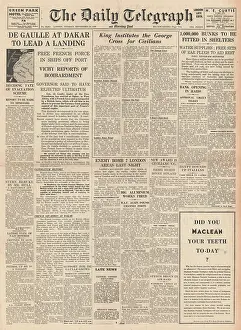 Bombards: Royal Navy Bombards Dakar