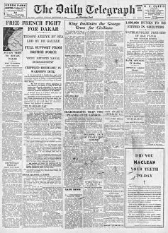 Bombards: Royal Navy Bombards Dakar