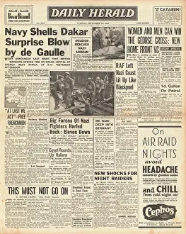 Bombards: Royal Navy Bombards Dakar