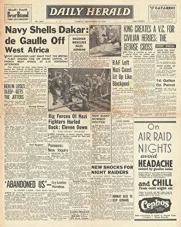Bombards: Royal Navy Bombards Dakar
