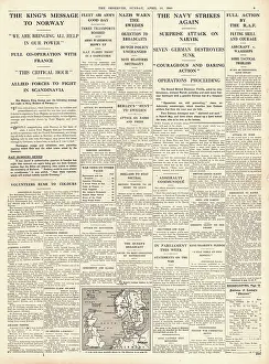 Narvik: Royal Navy bombards Narvik