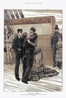 Midshipman: Royal princes return on H.M.S Bacchante 1880