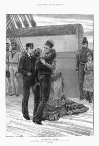 Midshipman: Royal princes return on H.M.S Bacchante 1880