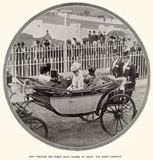 Customary: Royal Procession at Royal Ascot 1908